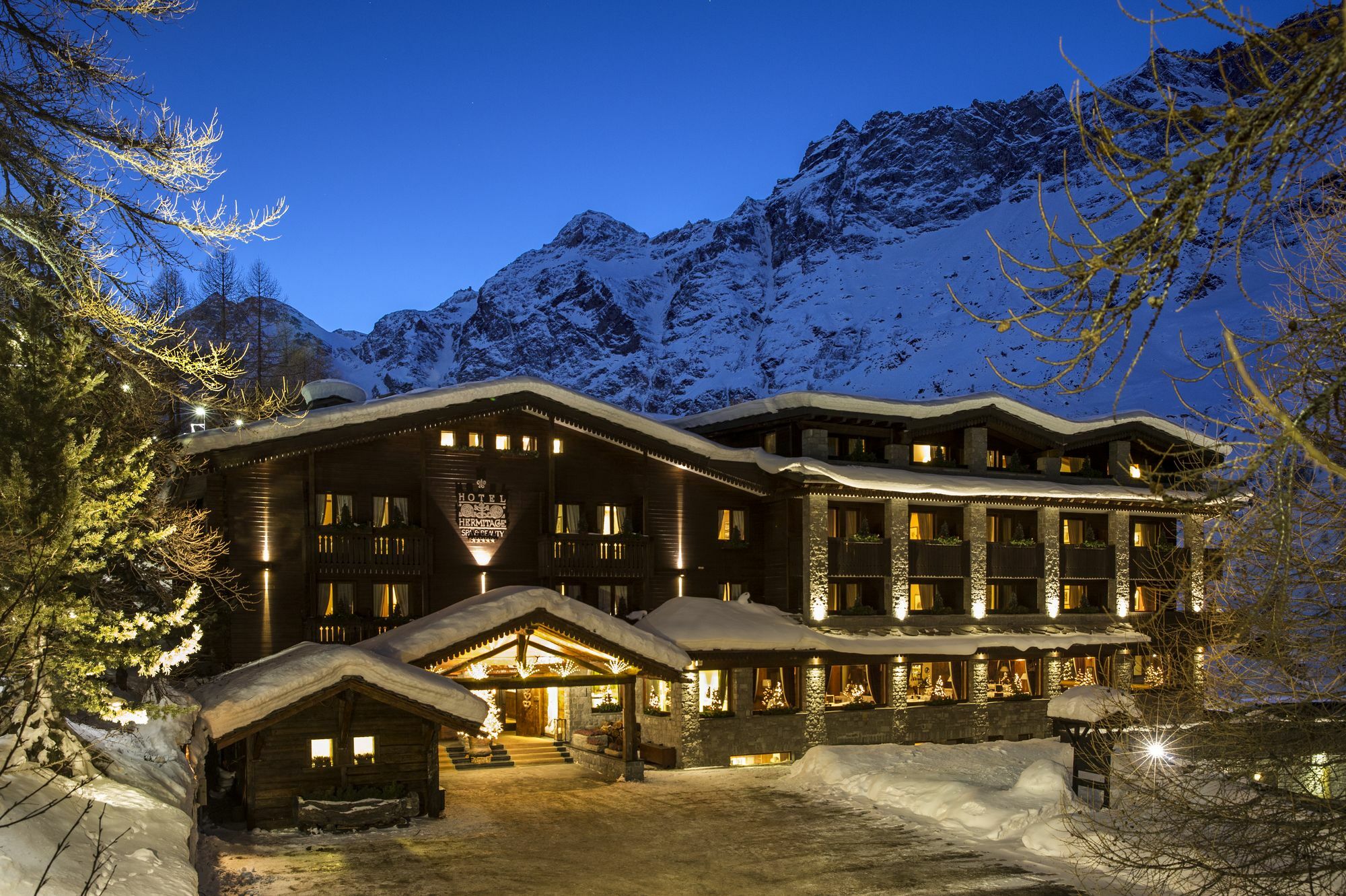 Hotel Hermitage Relais & Chateaux Breuil-Cervinia Exterior foto